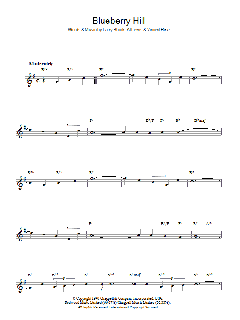 Blueberry Hill von Fats Domino (Download) 