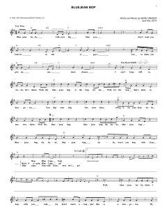 Bluejean Bop von Gene Vincent (Download) 