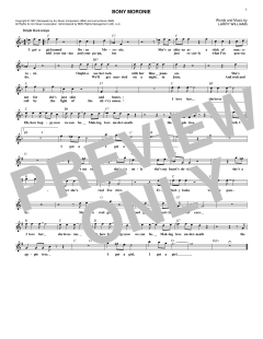 Bony Moronie (Download) 