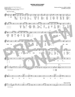 Bossa Nova Baby von Elvis Presley (Download) 