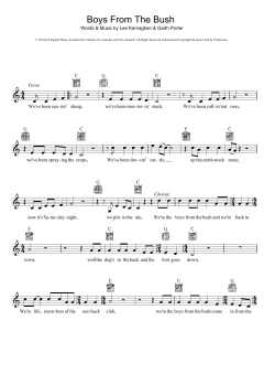 Boys From The Bush von Lee Kernaghan (Download) 