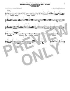 Brandenburg Concerto No. 2 in F Major, First Movement Excerpt (Download) 