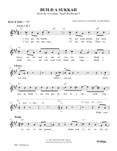 Build A Sukkah (Download) 