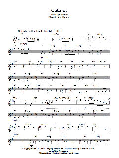 Cabaret von John Kander (Download) 