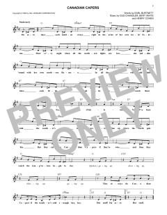 Canadian Capers von Bert White (Download) 