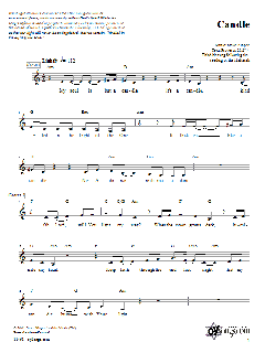 Candle von Steve Klaper (Download) 