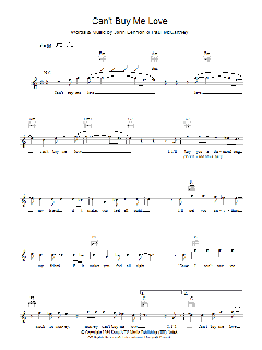 Can't Buy Me Love von The Beatles (Download) 