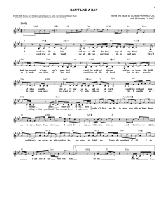 Can't Live A Day von Avalon (Download) 