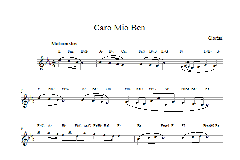 Caro Mio Ben von Giuseppe Giordani (Download) 