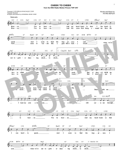 Cheek To Cheek von Fred Astaire (Download) 