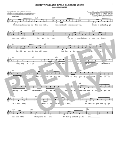 Cherry Pink And Apple Blossom White von Mack David (Download) 