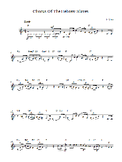 Chorus Hebrew Slaves von Giuseppe Verdi (Download) 