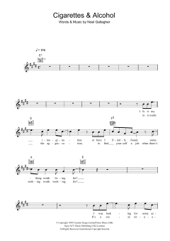 Cigarettes and Alcohol von Oasis (Download) 