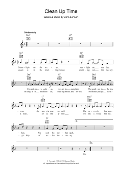Clean Up Time von John Lennon (Download) 