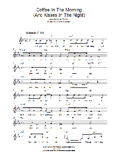 Coffee In The Morning von Harry Warren (Download) 