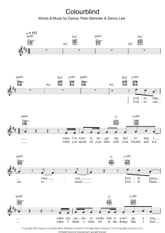 Colourblind von Darius Danesh (Download) 