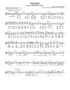Copacabana von Barry Manilow (Download) 