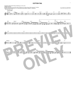 Cotton Tail von Duke Ellington (Download) 