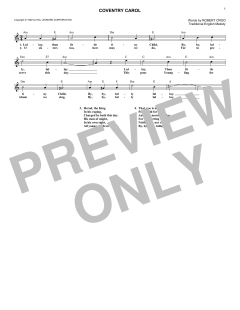 Coventry Carol von Robert Croo (Download) 