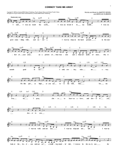 Cowboy Take Me Away von Marcus Hummon (Download) 