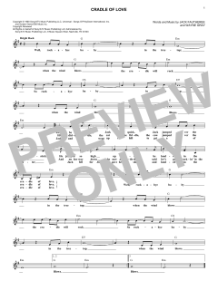 Cradle Of Love von Johnny Preston (Download) 