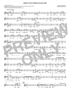 Crazy Little Thing Called Love von Queen (Download) 