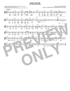 Crazy Rhythm von Ben Bernie (Download) 