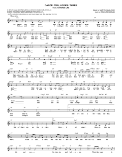 Dance: Ten; Looks: Three von Marvin Hamlisch (Download) 