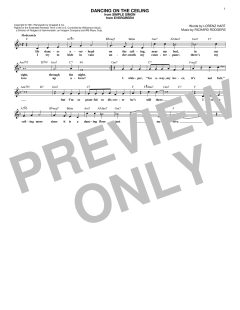 Dancing On The Ceiling von Richard Rodgers (Download) 