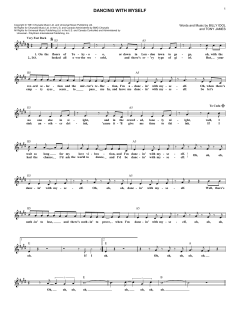 Dancing With Myself von Billy Idol (Download) 