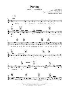 Darling von Gulzar (Download) 