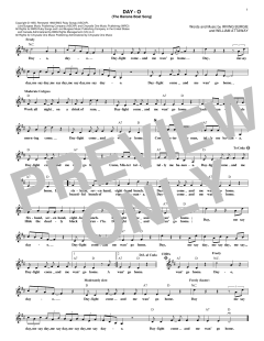 Day-O von Harry Belafonte (Download) 