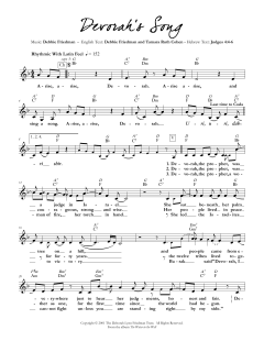 Devorah's Song von Debbie Friedman (Download) 