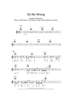 Do No Wrong von Thirteen Senses (Download) 