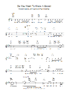 Do You Want To Know A Secret von The Beatles (Download) 