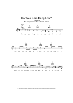 Do Your Ears Hang Low? (Download) 