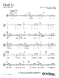 Dodi Li von Shir Harmony (Download) 