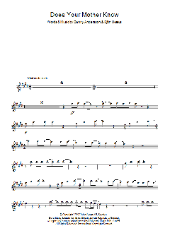 Does Your Mother Know von ABBA (Download) 