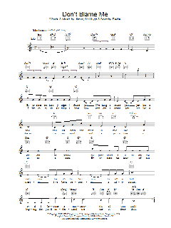 Don't Blame Me (Download) 