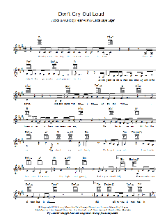 Don't Cry Out Loud von Melissa Manchester (Download) 