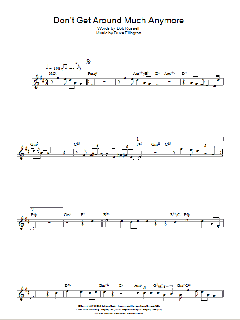 Don't Get Around Much Anymore von Duke Ellington (Download) 