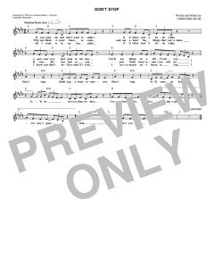 Don't Stop von Fleetwood Mac (Download) 