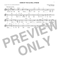 Down By The Old Mill Stream (Download) 