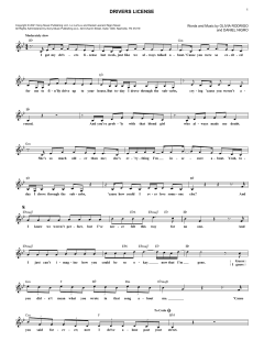 drivers license von Olivia Rodrigo (Download) 