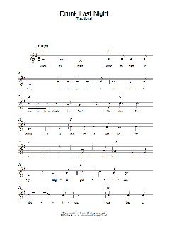 Drunk Last Night von Traditional (Download) 