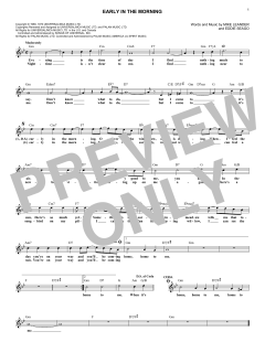 Early In The Morning von Eddie Seago (Download) 