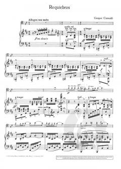 Requiebros D-Dur von Gaspar Cassado 