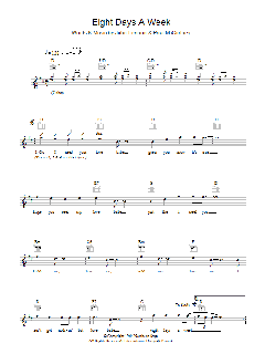 Eight Days A Week von The Beatles (Download) 