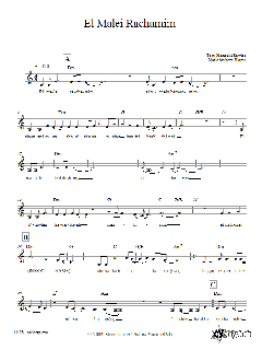 El Malei Rachamim von Steve Klaper (Download) 