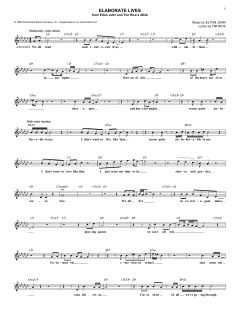 Elaborate Lives von Elton John (Download) 